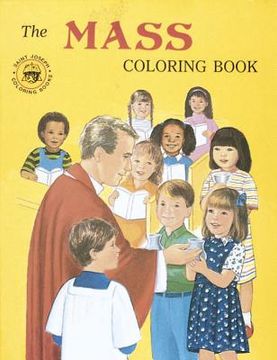 portada coloring book about the mass