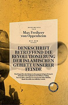 portada Denkschrift Betreffend die Revolutionierung der Islamischen Gebiete Unserer Feinde (en Alemán)