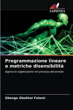 portada Programmazione lineare e metriche disensibilità (in Italian)