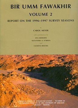 portada Bir Umm Fawakhir, Volume 2: Report on the 1996-1997 Survey Seasons