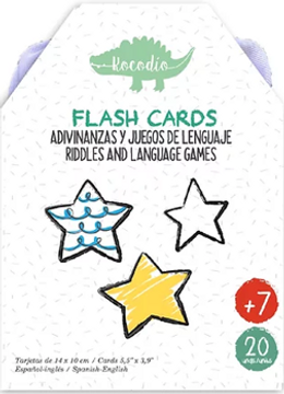 portada Flash Card Adivinanzas +7 (in Español-Inglés)