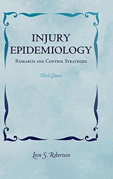 portada Injury Epidemiology: Research and Control Strategies (en Inglés)