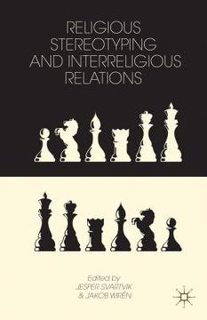 portada Religious Stereotyping and Interreligious Relations (en Inglés)