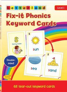 portada Fix-It Phonics - Level 1 - Keyword Cards (en Inglés)