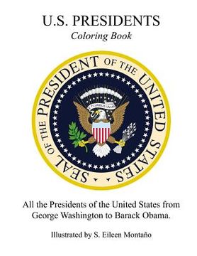 portada U.S. Presidents Coloring Book (en Inglés)