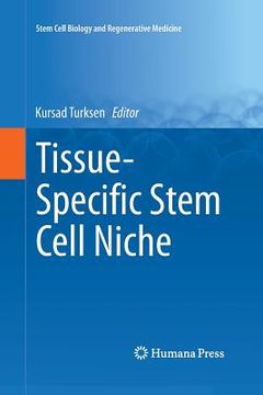 portada Tissue-Specific Stem Cell Niche (en Inglés)