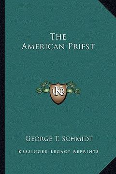 portada the american priest (en Inglés)