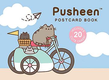 portada Pusheen Postcard Book: Includes 20 Cute Cards! (en Inglés)