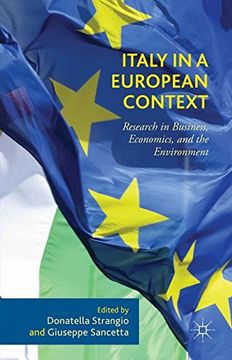 portada Italy in a European Context: Research in Business, Economics, and the Environment