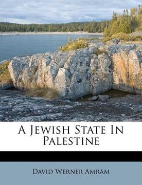 portada a jewish state in palestine (in English)
