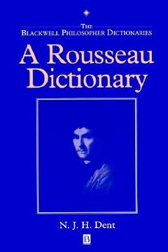 portada a rousseau dictionary (en Inglés)