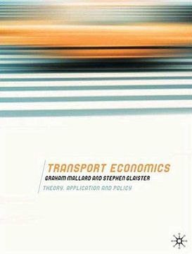 portada transport economics: theory, application and policy (en Inglés)