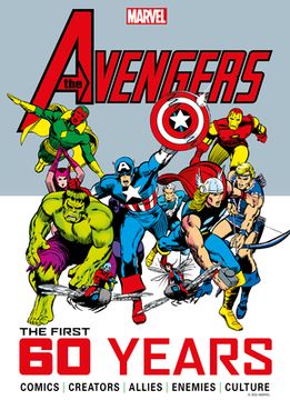 portada Marvel's Avengers: The First 60 Years (en Inglés)
