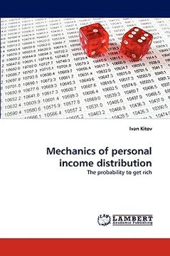 portada mechanics of personal income distribution (en Inglés)