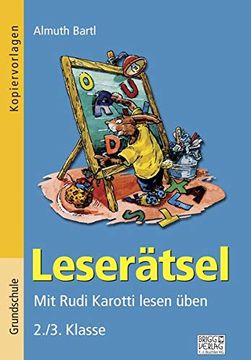 portada Leserätsel 2. /3. Klasse: Mit Rudi Karotti Lesen Üben (en Alemán)