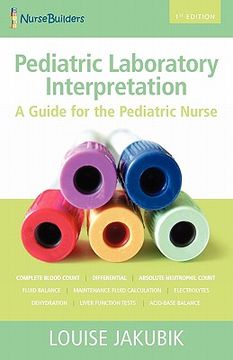 portada pediatric laboratory interpretation: a guide for the pediatric nurse (en Inglés)