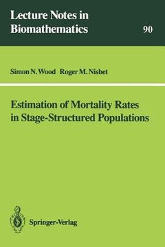 portada estimation of mortality rates in stage-structured population (in English)