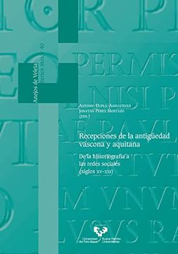 portada Recepciones de la Antigüedad Vascona y Aquitana