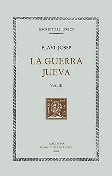portada La Guerra Jueva, Vol. Iii (Llibres Iv-V) (in Catalá)