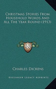 portada christmas stories from household words and all the year round (1913) (in English)