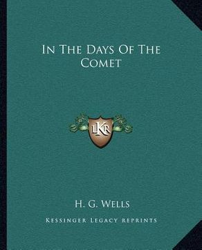 portada in the days of the comet (en Inglés)