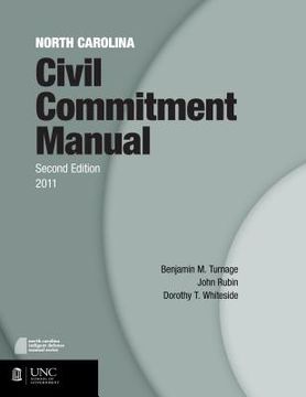 portada North Carolina Civil Commitment Manual (en Inglés)