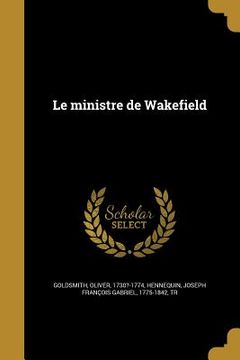 portada Le ministre de Wakefield (en Francés)
