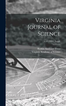 portada Virginia Journal of Science; v.45 (1994); Suppl.