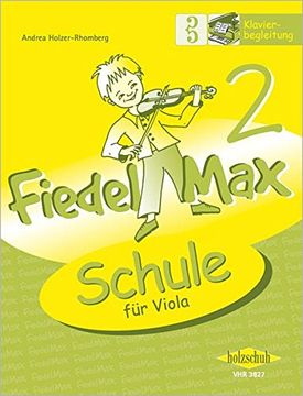 portada Fiedel-Max Viola - Schule, Band 2: Klavierbegleitung (en Alemán)