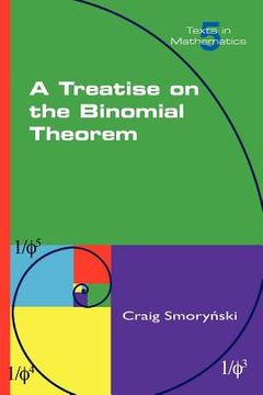 portada a treatise on the binomial theorem (en Inglés)