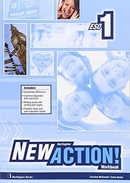 portada New Burlington Action 1 Workbook + Language Builder
