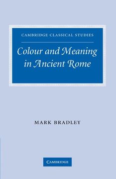 portada Colour and Meaning in Ancient Rome Paperback (Cambridge Classical Studies) (en Inglés)