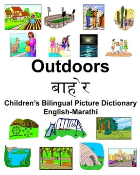 portada English-Marathi Outdoors/बाहेर Children's Bilingual Picture Dictionary