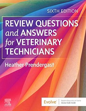 portada Review Questions and Answers for Veterinary Technicians, 6e 
