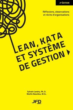 portada Lean, kata et système de gestion: Réflexions, observations et récits d'organisations (en Francés)