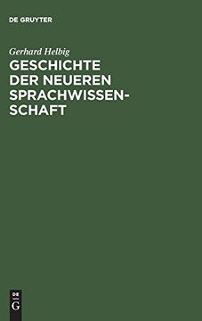 portada Geschichte der Neueren Sprachwissenschaft (en Alemán)