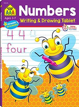 portada Numbers Writing & Drawing Tabl (Writing Tablet) (en Inglés)