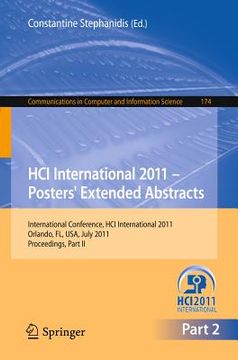 portada hci international 2011 posters` extended abstracts (in English)