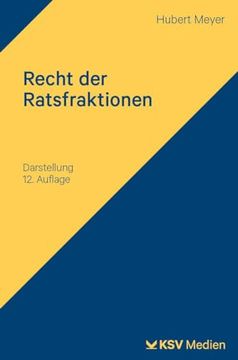 portada Recht der Ratsfraktionen (en Alemán)