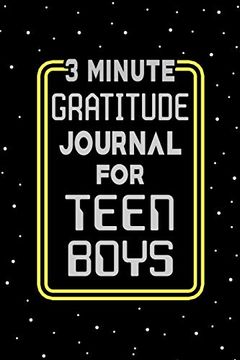 portada 3 Minute Gratitude Journal for Teen Boys (en Inglés)
