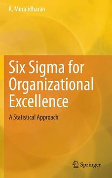 portada Six SIGMA for Organizational Excellence: A Statistical Approach (en Inglés)