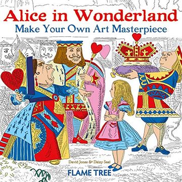 portada Alice in Wonderland (Art Colouring Book): Make Your own art Masterpiece (Colouring Books) (in English)
