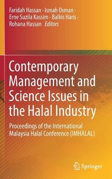 portada Contemporary Management and Science Issues in the Halal Industry: Proceedings of the International Malaysia Halal Conference (Imhalal) (en Inglés)
