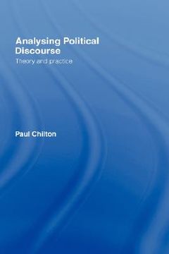 portada analysing political discourse: theory and practice (en Inglés)
