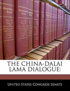 portada the china-dalai lama dialogue (en Inglés)