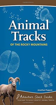 portada Animal Tracks of the Rocky Mountains (Adventure Quick Guides) (en Inglés)