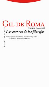 portada Los Errores de los Filósofos (Clásicos de la Cultura)