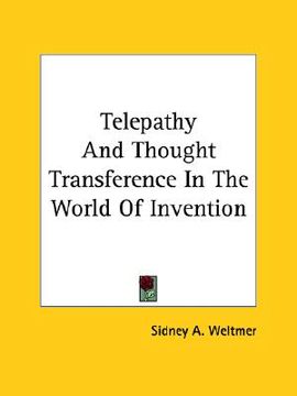 portada telepathy and thought transference in the world of invention (en Inglés)