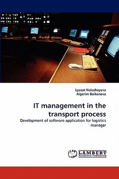 portada it management in the transport process (en Inglés)