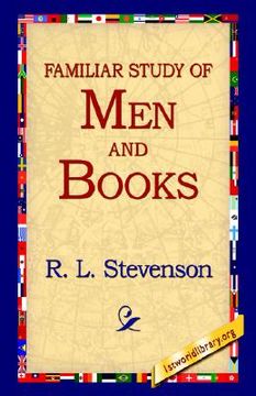 portada a familiar study of men and books (en Inglés)